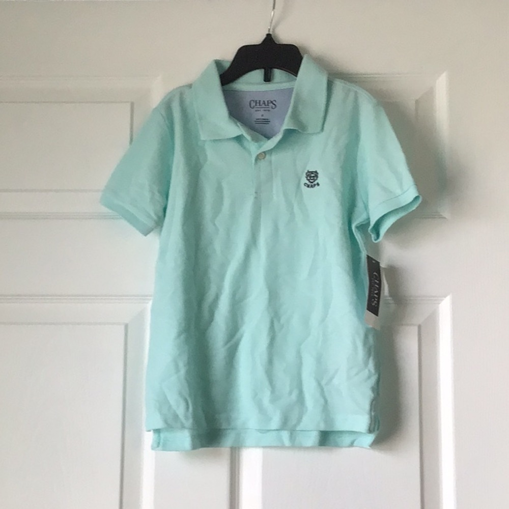 Chaps Kids Light Blue Polo Shirt